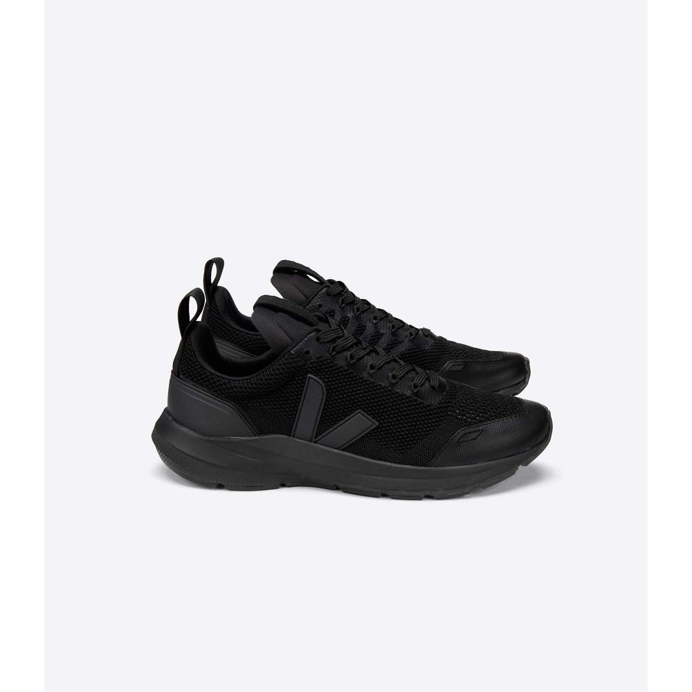 Veja V-KNIT VEJA X RICK OWENS Futócipő Női Fekete | HU 412JPQ